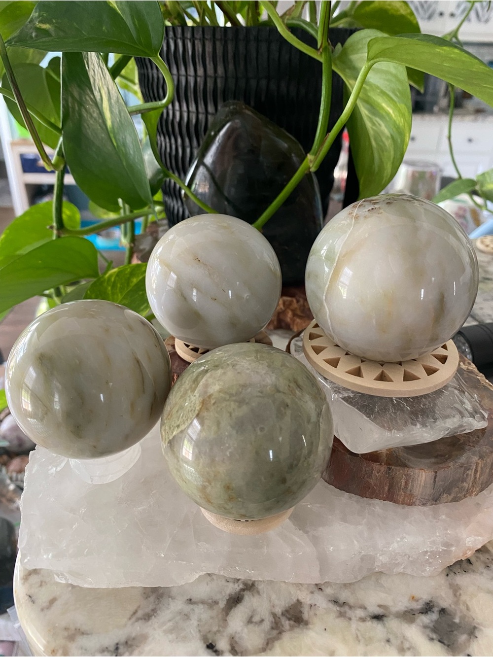 🍀 LUCKY JASPER SPHERES 🍀